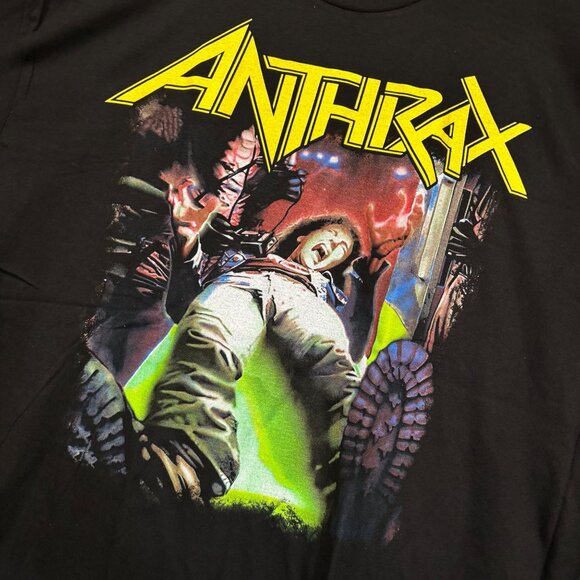Anthrax Spreading the Disease Thrash Metal Band T-Shirt XL - Picture 4 of 4